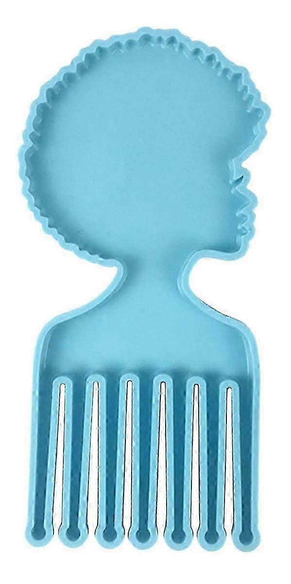 Flexible Human Head Silicone Comb Mold
