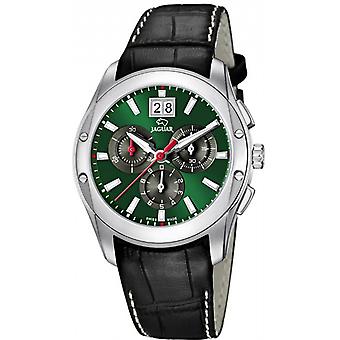 Jaguar kvarts analog menns klokke med J615/I cowskin armbånd