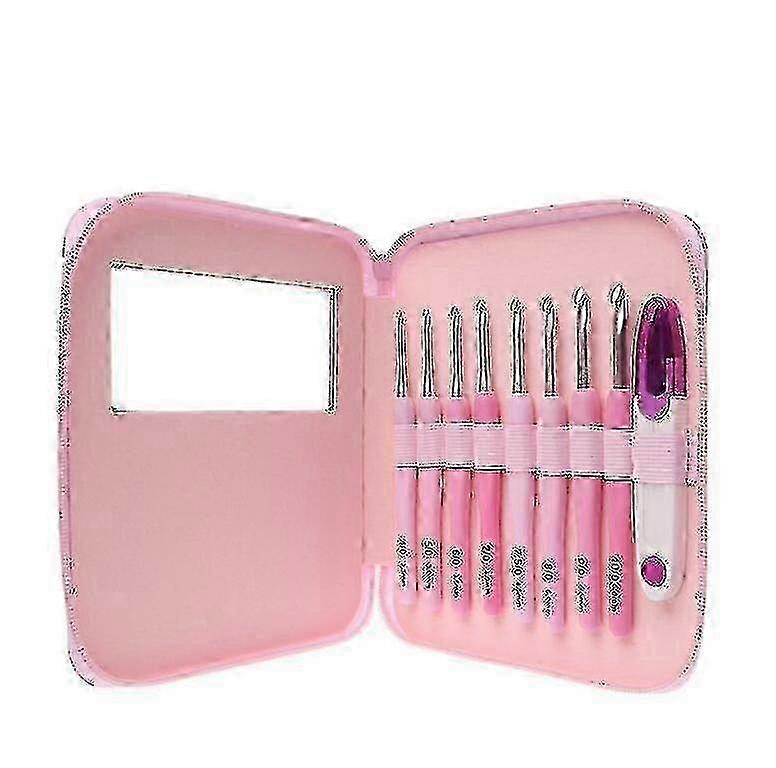 Aluminium Ergonomic Crochet Hook Set