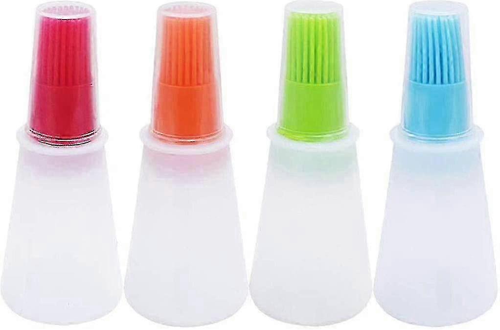 Silicone Sauce Bottle with Measuring Scale Set