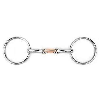 Stainless steel Thickeness Bit Loose Mouth Bit Roller - for Horse 11.5cm_HP