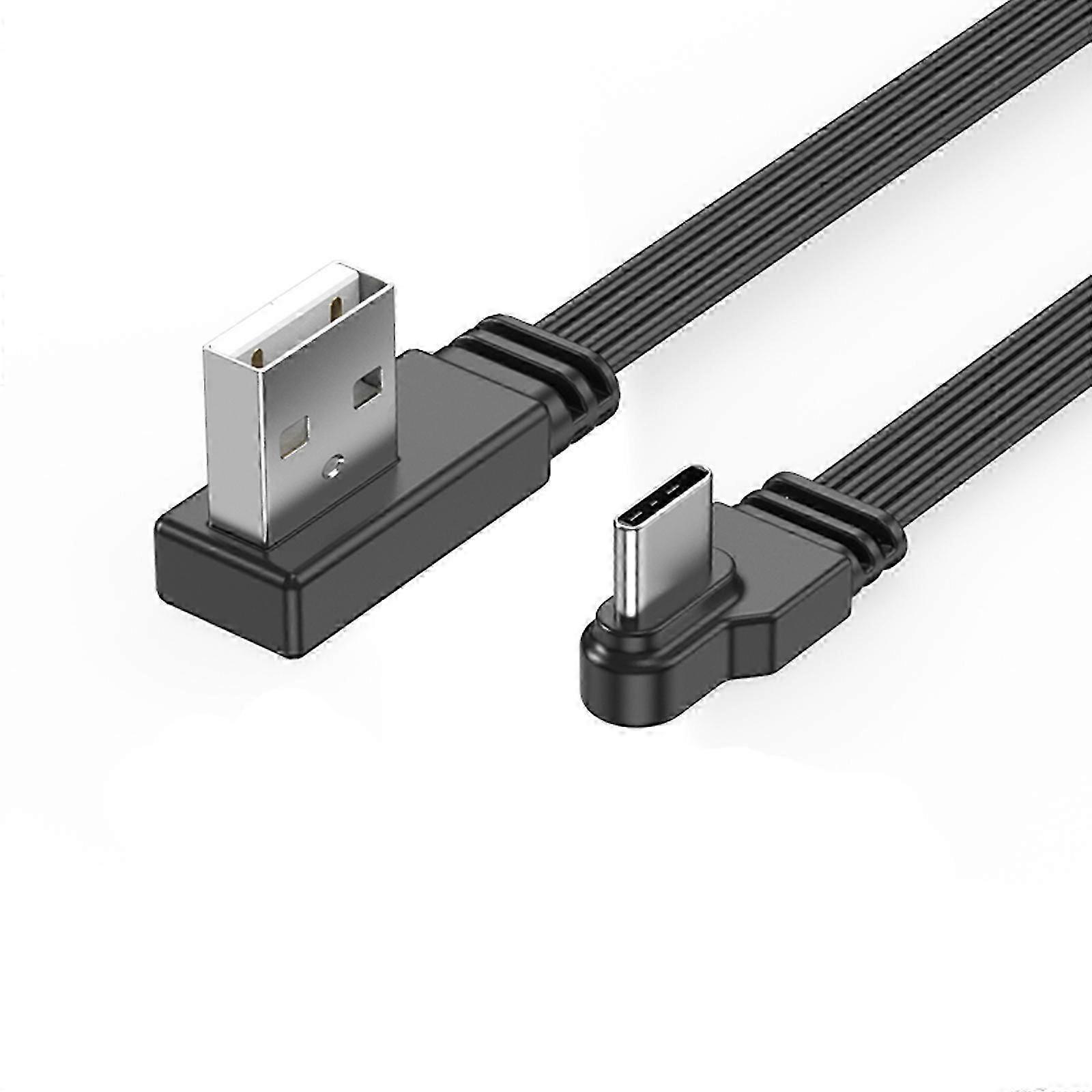 USB2.0 Type C Flat Cable 2A 480Mbps