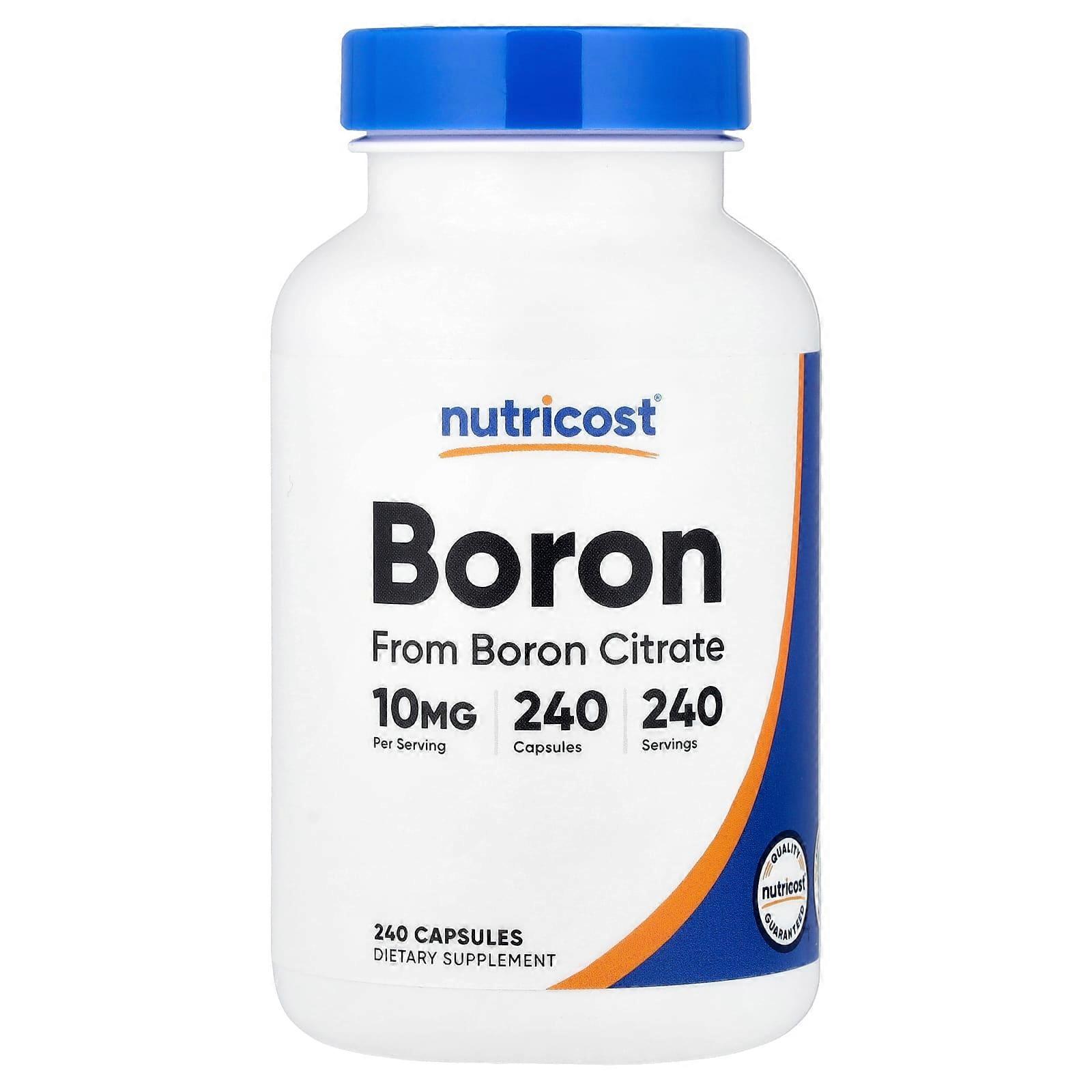 Nutricost, Boron, 10 mg , 240 Capsules