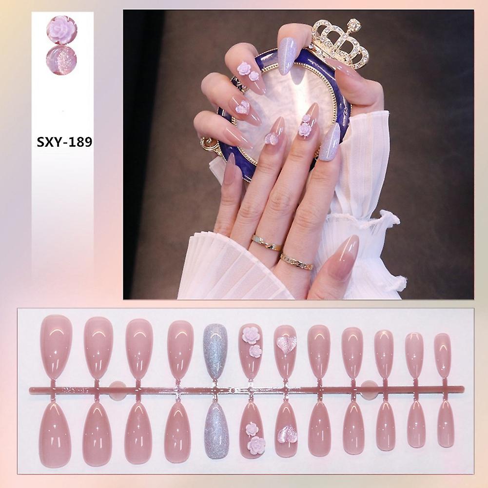 Sweet Style Press-on Nails Durable & Never Splitting Com