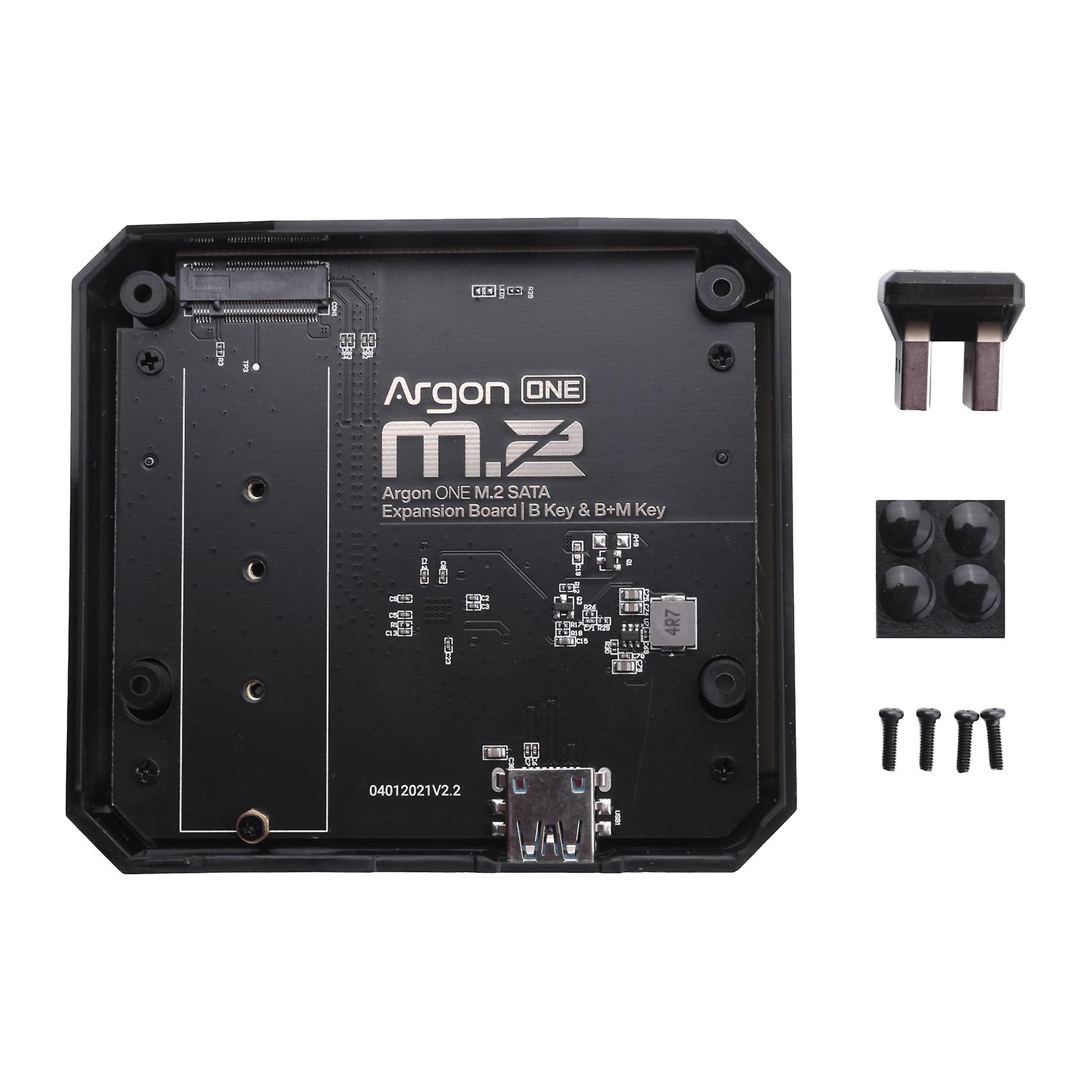 M.2 Expansion Board USB 3.0 to M.2 SATA SSD Adapter for Model B Base for Argon ONE V2/M.2 Case