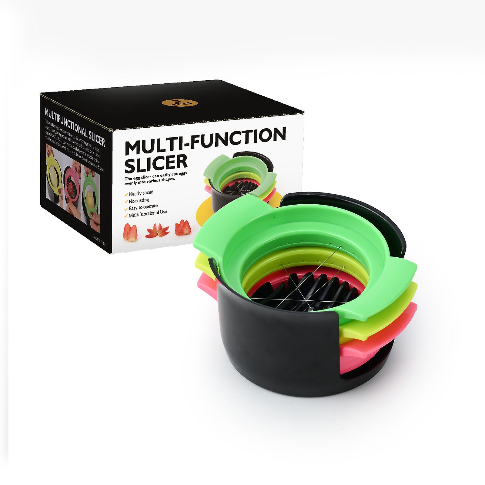 Three in One Egg Cutter Kitchen Accessories Gadgets Kitchen Tools Home Supplies