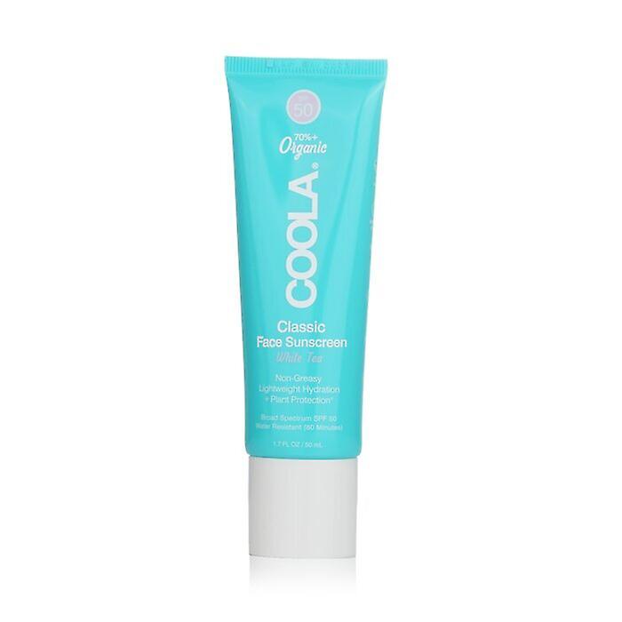 Coola Classic Face Organic Sunscreen Lotion Spf 50 - White Tea 50ml/1.7oz