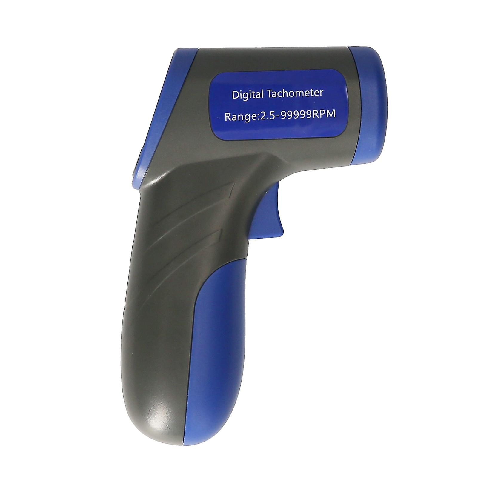 Digital Tachometer Laser Tachometer Handheld RPM Meter Speedmeter (2.5-99999RPM Measuring Range)