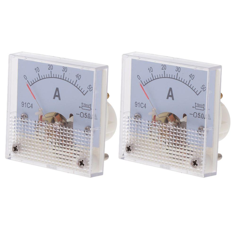 Rectangle Analog Voltage Ammeter