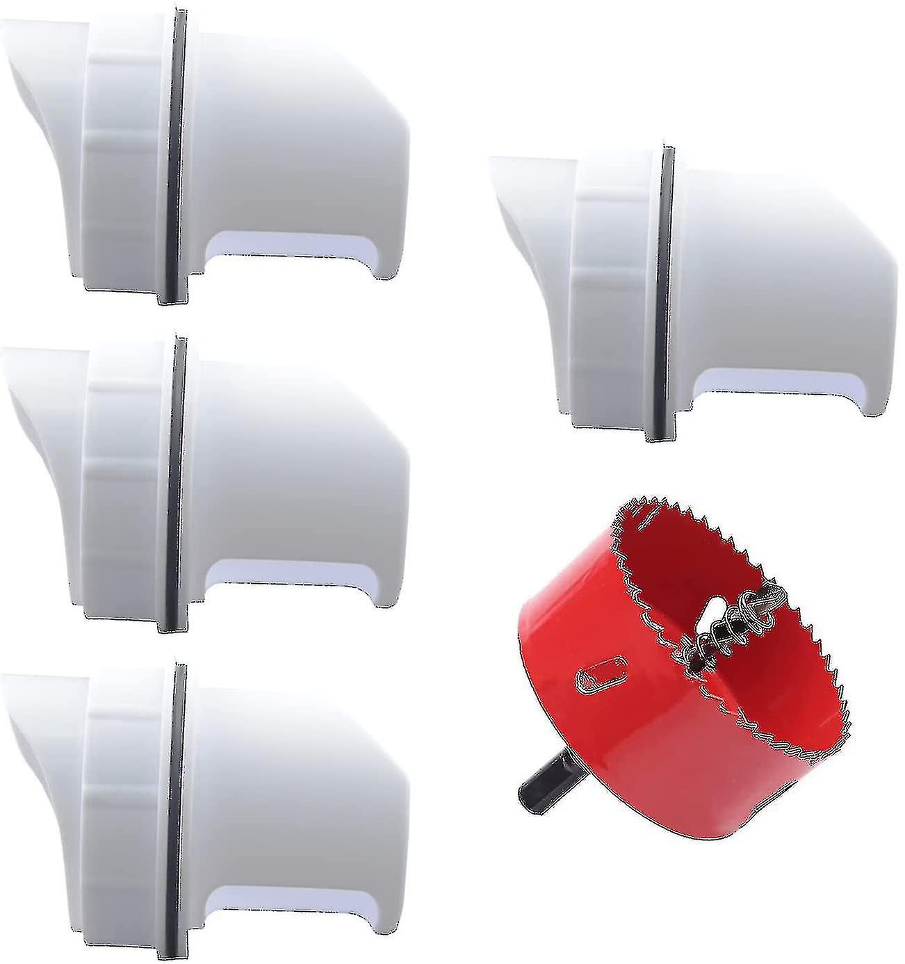 Diy Chicken Feeder Rain Proof Poultry Feeder Port Gravity Feed Kit-- High Quality