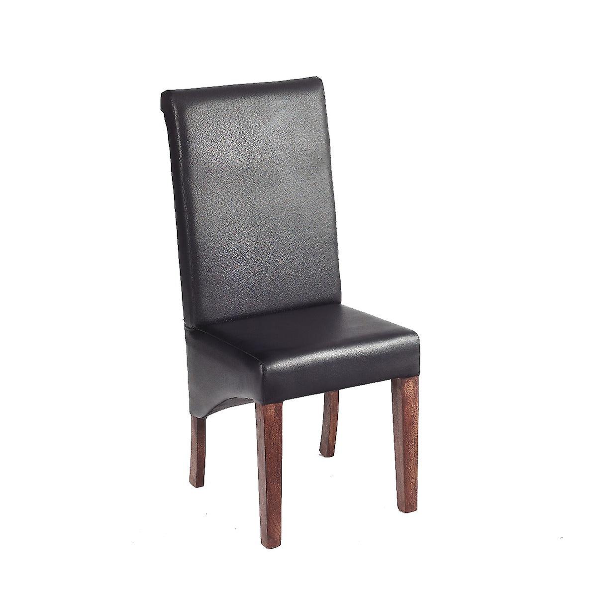 Koda Mango Leather Dining Chair