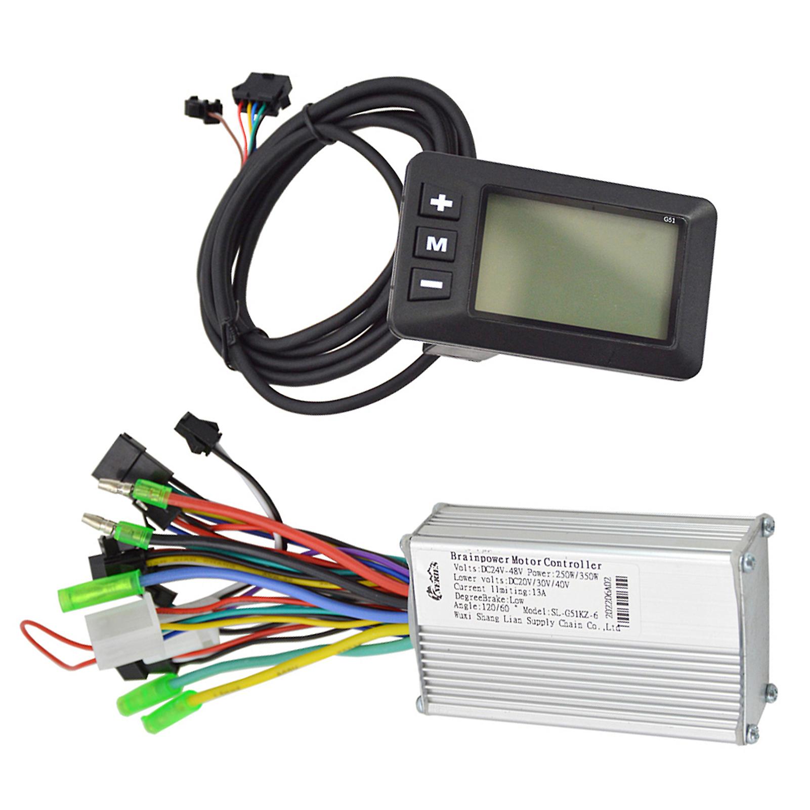 Electric Bike Motor Controller With Lcd Display Panel