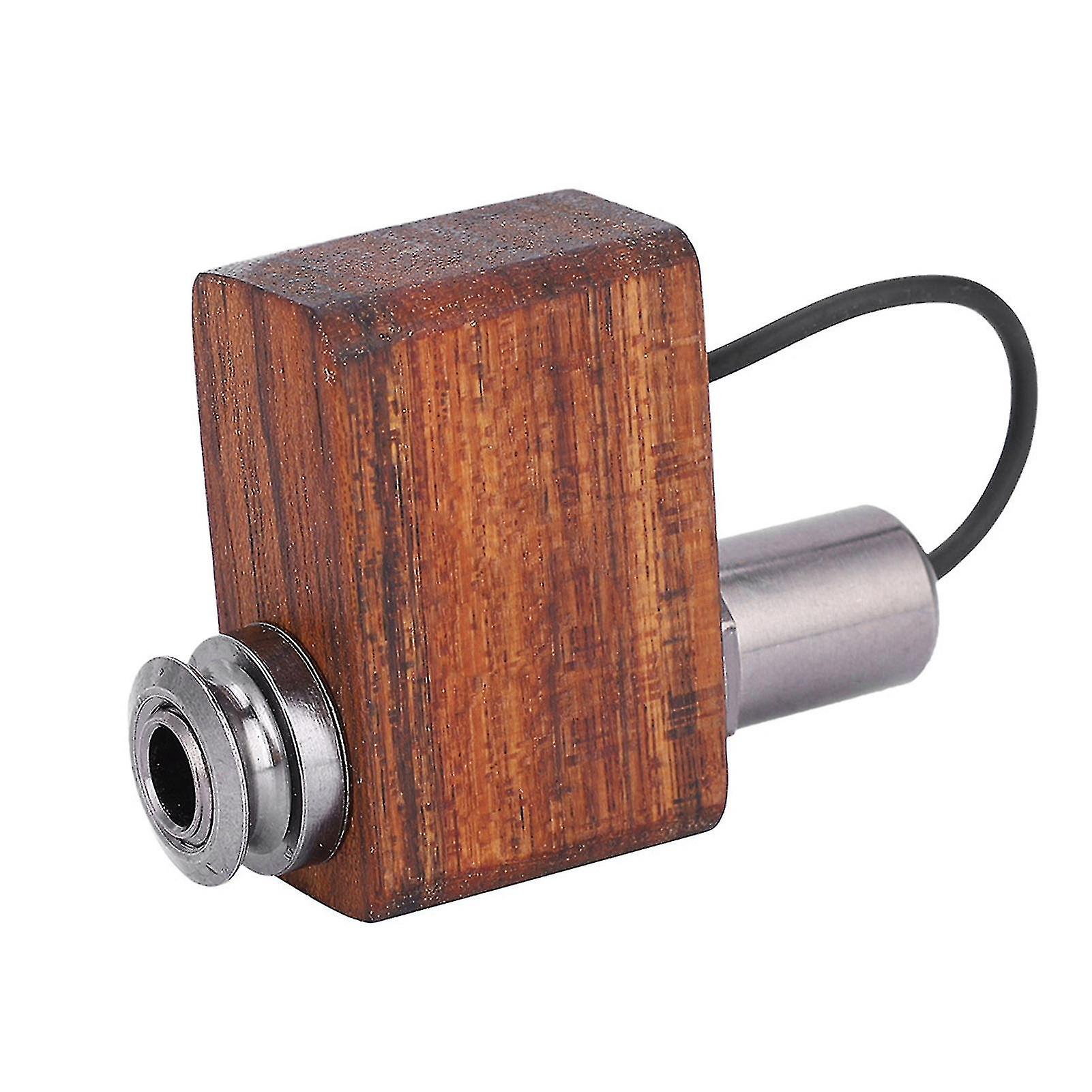 Adeline Mini Contact Microphone Accessory for Ukulele, Violin, Sandalwood