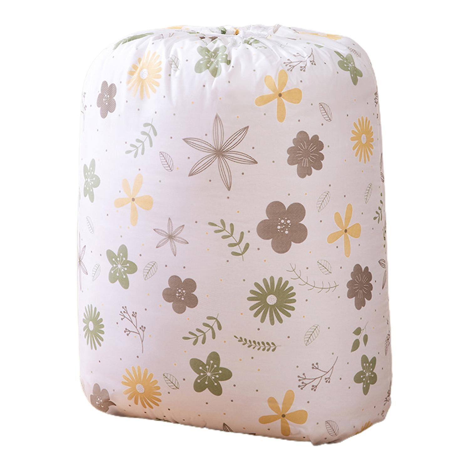 Large Capacity Quilt Storage Bag Waterproof Lightweight Drawstring Design Comforter Organizer  