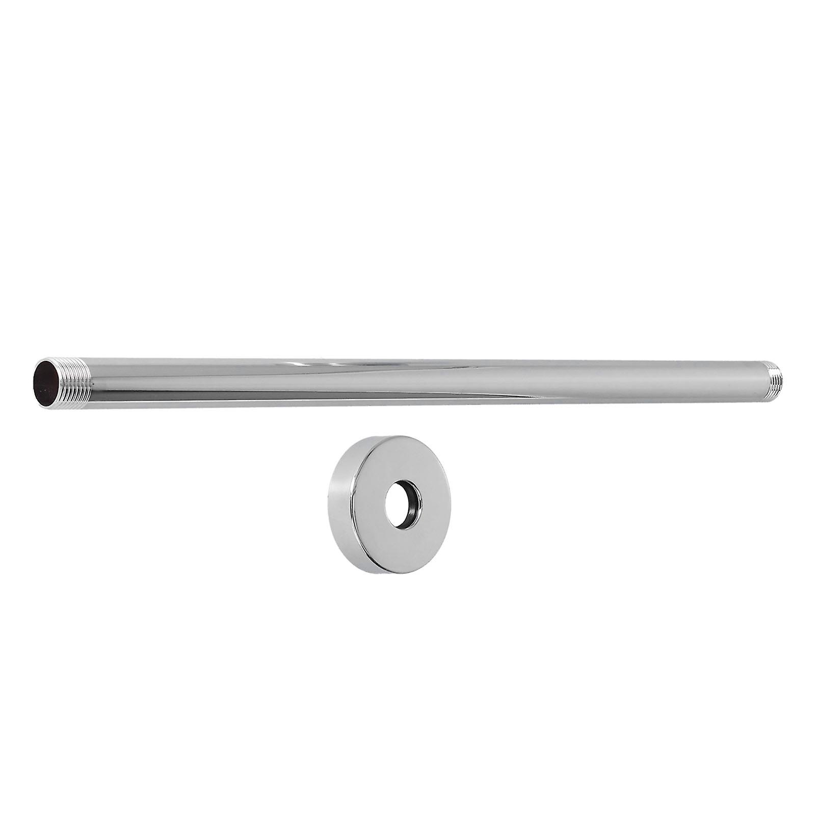 20mm NPT Ceiling Shower Arm, Stainless Steel Shower Head Extension for Home and Hotel, Electroplating 40.6cm/16in