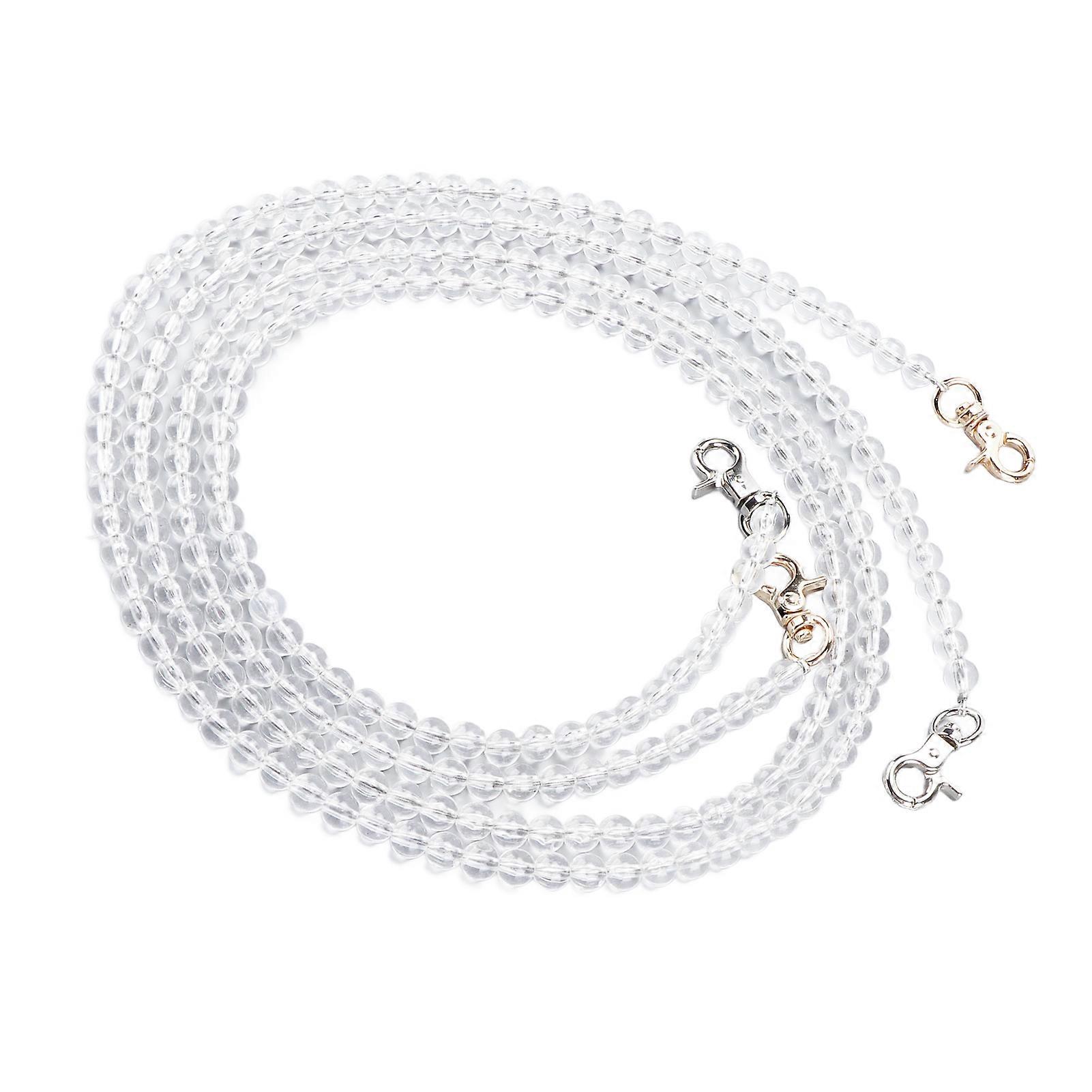 8mm Acrylic Transparent Beads String 1.2 M Curtain Decor DIY