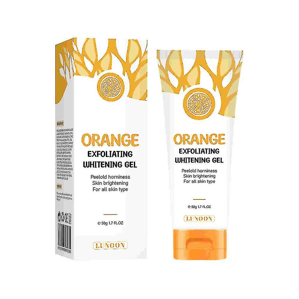 Face Cream, Orange Exfoliating Gel Cream