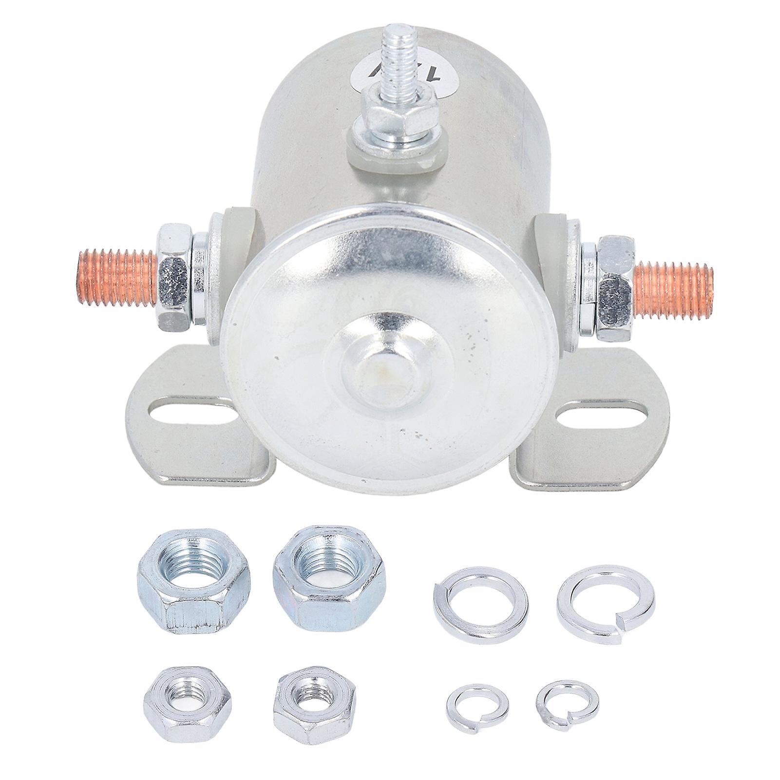 DEWin Sole Switch Continous Duty Sole Relay 3 Head Terminal Sole Contactor for Cars 200a 12VDC BOM2Q