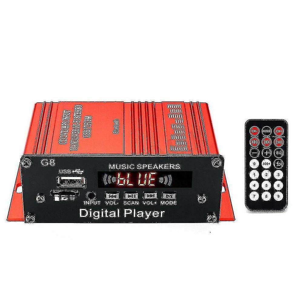 12v 200w 2ch Mini Digital Bluetooth Hifi Audio Power Amplifier Car Audio Amplifier Stereo Amplifier