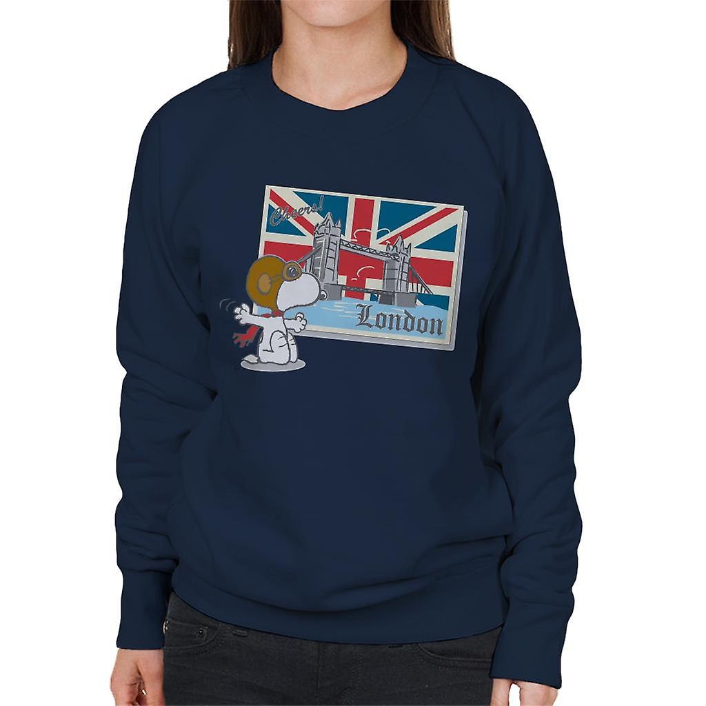 Peanuts Snoopy In London Women's Sweatshirt