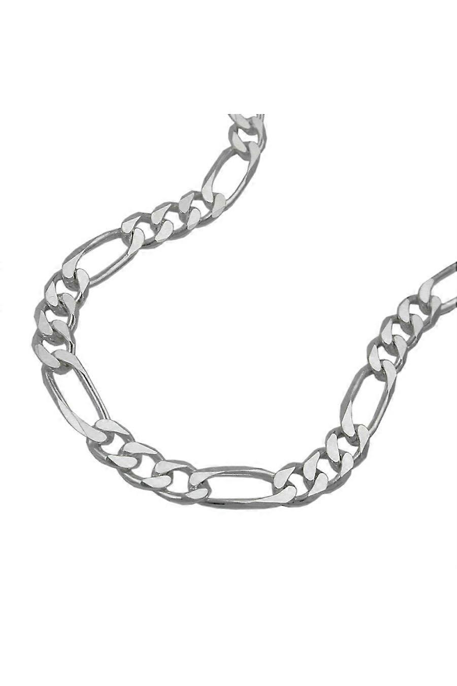 Necklace 4,8mm Flat Figaro Chain Silver 925 60cm - Gl110012-60