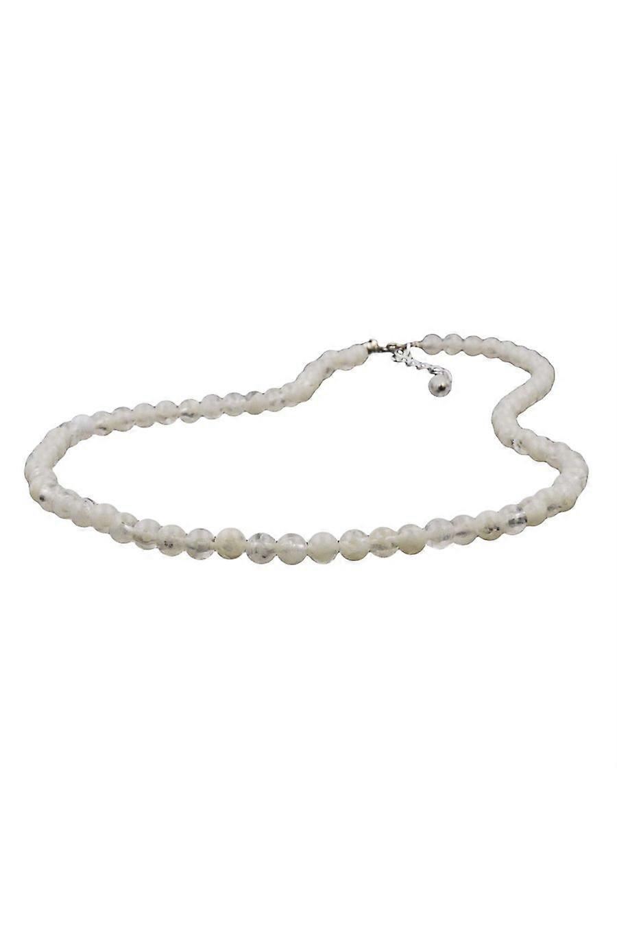 Necklace Only Beads Cream Transparent - Gl00999