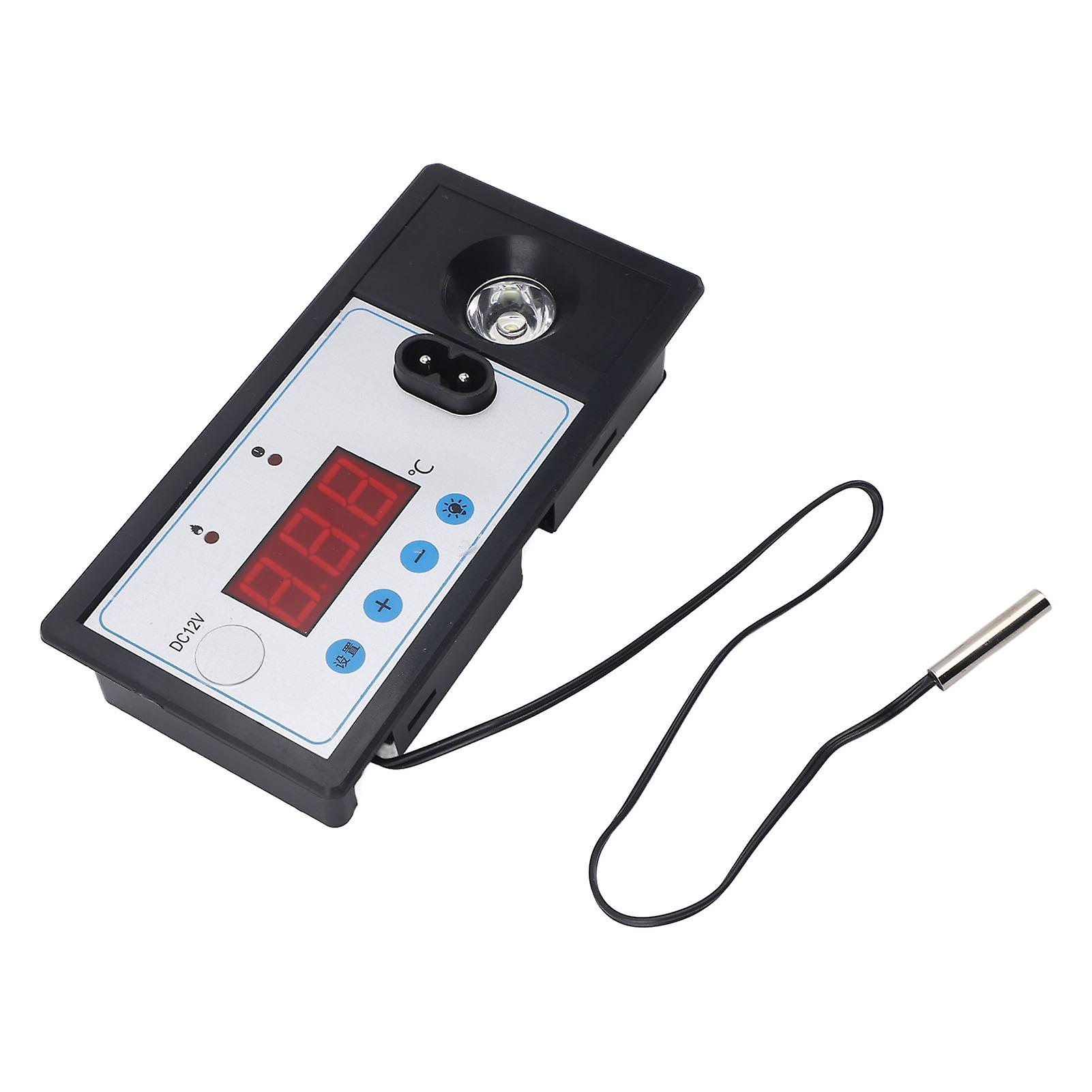 Incubator Temperature Controller with Lamp Automatic Water Bed Egg Incubator Thermostat EU Plug 220V
