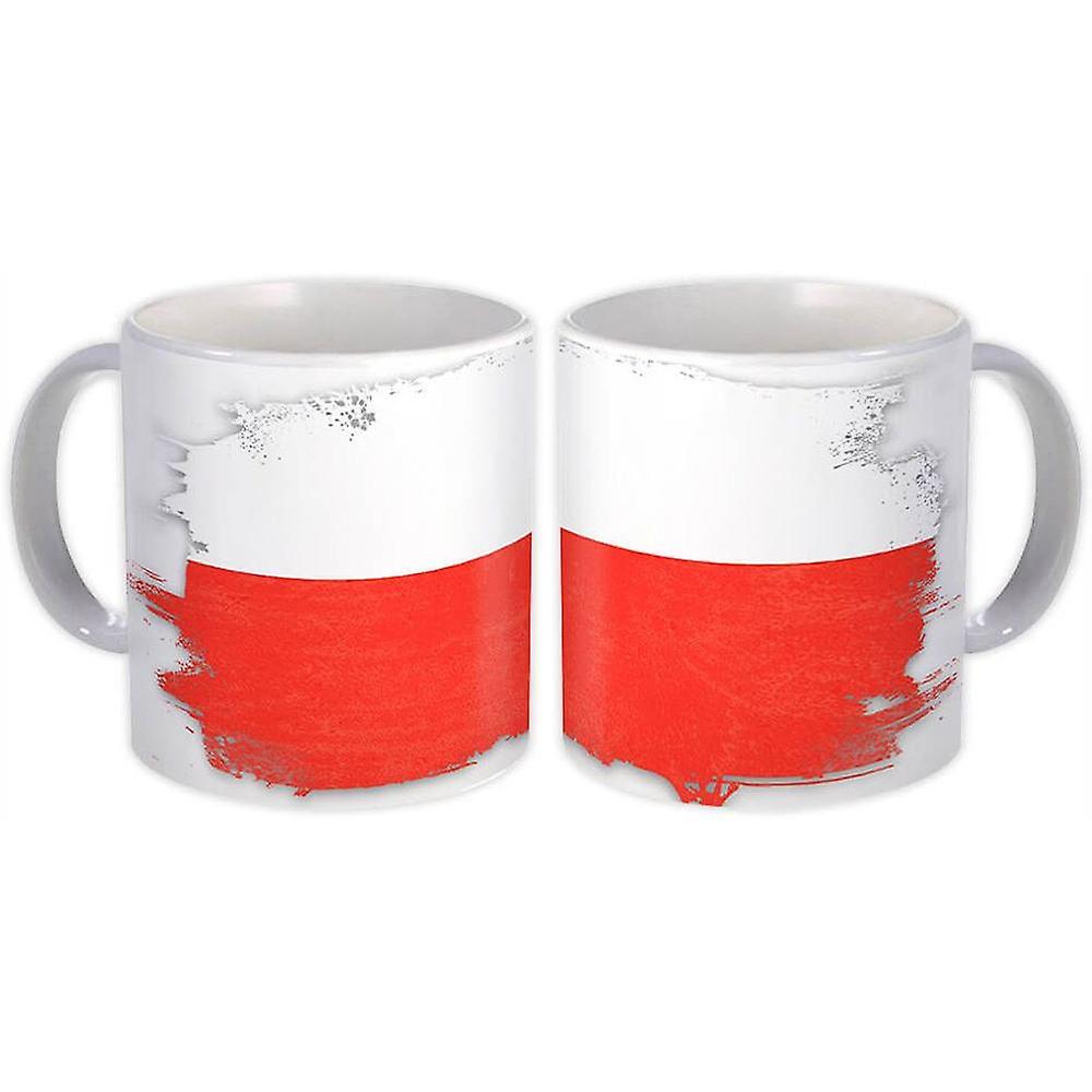 Gift Mug: Poland Distressed