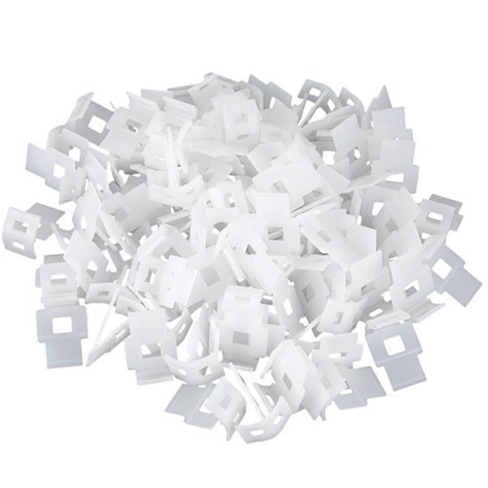 500 Pieces of PE Plastic Tile Leveling System Spacer with Clip Equipment Wall and Floor Tile Kit Pe