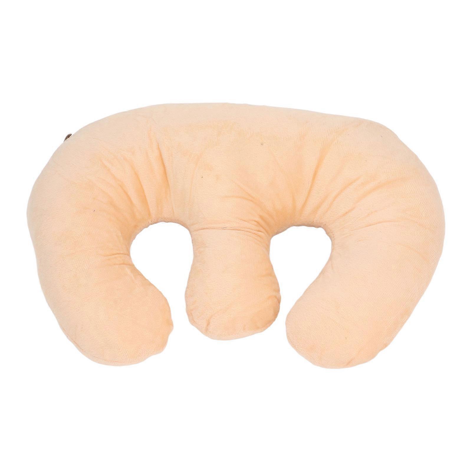 乳房支持枕疲労緩和取り外し可能な胸枕パッド授乳睡眠マッサージ用ソフトクッション