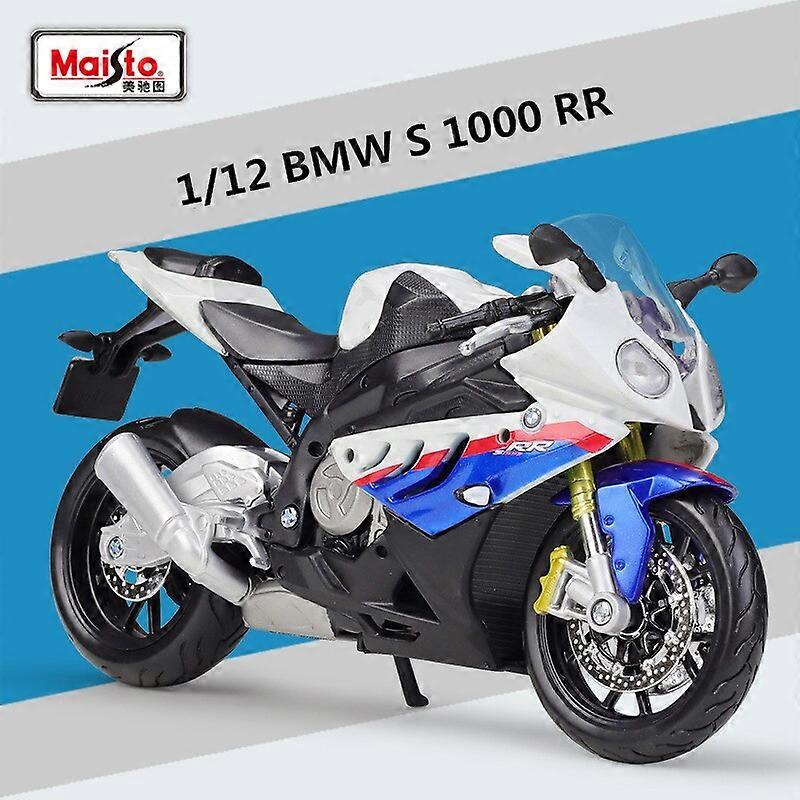 Maisto 1:12 S1000RR Προσομοίωση μοντέλου μοτοσικλετών αγώνων κραμάτων Diecasts Metal Cross-country Sports Motorcycle Model Παιδικά δώρα Toy Μοτοσικλέτες