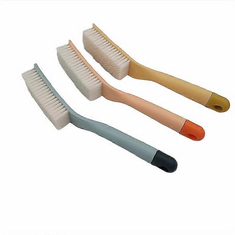 Multifunctional Soft Bristle Cleaning Brush - Long-Handled Shoe and Clothes Brush for Gentle, Effective Cleaning - Bathroom Use, No Electricity Requir