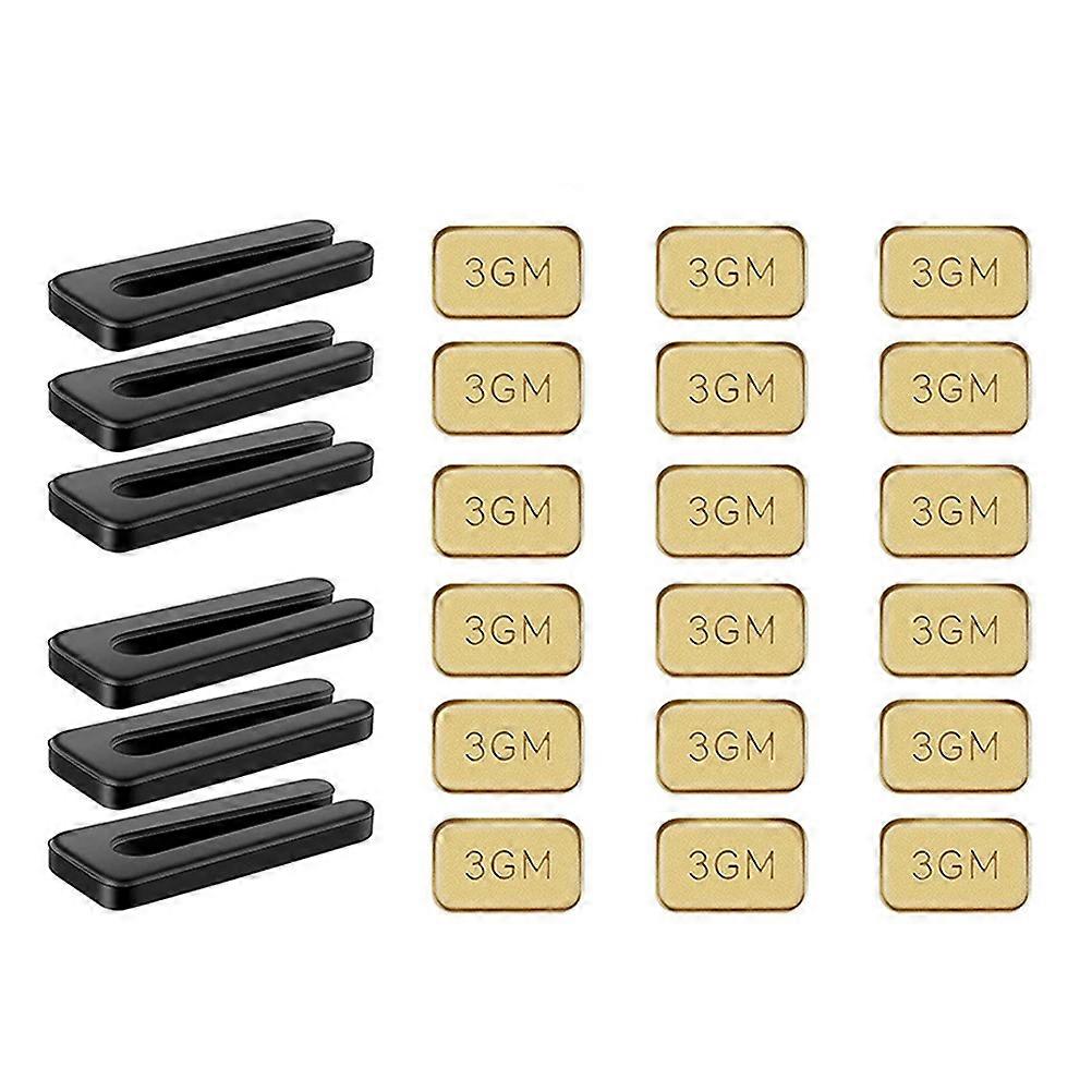 6 Sets Ceiling Fan Blades Balancing Kits Fan Balancing Clips Adhesive Weights