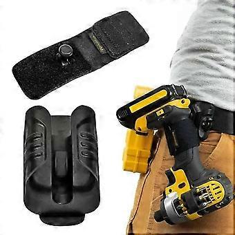 Ferramenta Holster cintura ferramenta ferramenta conjunto multifuncional furadeira elétrica portátil suporte de fivela para chave de martelo parafuso clipe de viagem ao ar livre