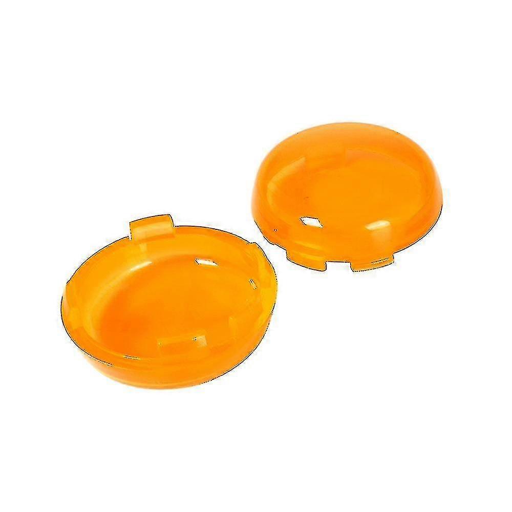 2 قطع بدوره إشارة مؤشر ضوء عدسة غطاء لهارلي بجولة الطريق الملك سبورتستر Xl 883 1200 الحديد 883 Softail التراث دينا