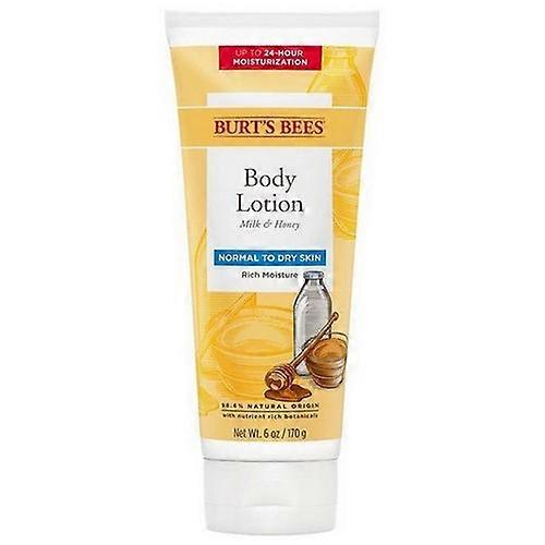 Burts Bees 天然牛奶蜂蜜润肤露，6 盎司