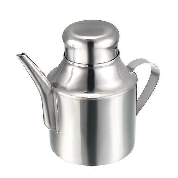 Stainless Steel Triangular Spout Oil Pot Bottle