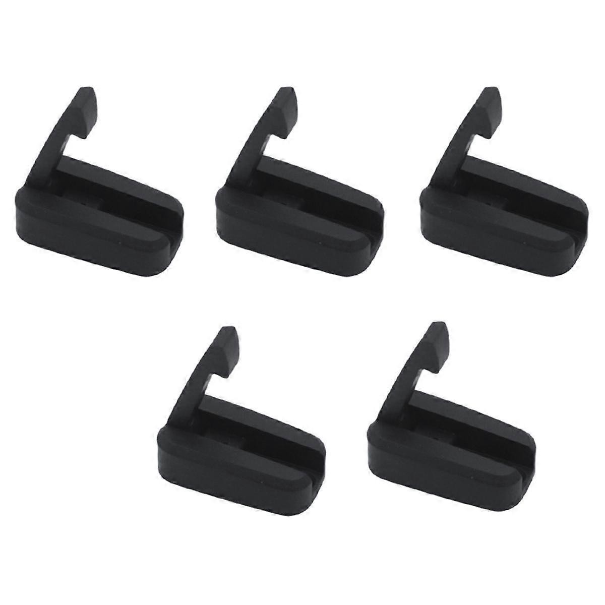 Black Nylon Hanger Hook Folding Marine Grade Loaded Hat Coat Hook Coat Hook Foldable Mirror Polishe