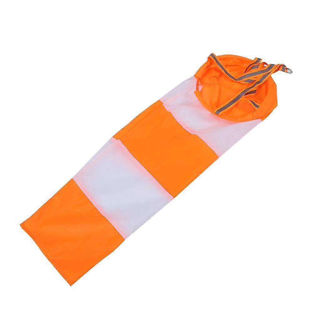 Nylon Airport Windsock Rip stop Outdoor Wind Measurement Sock Bag with Reflective Belt (0.8m)