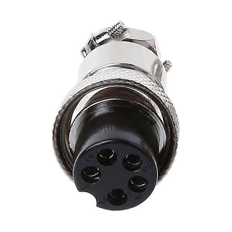 5 Pin Female Circular Aviation Socket Plug Wire Panel Docking Connector