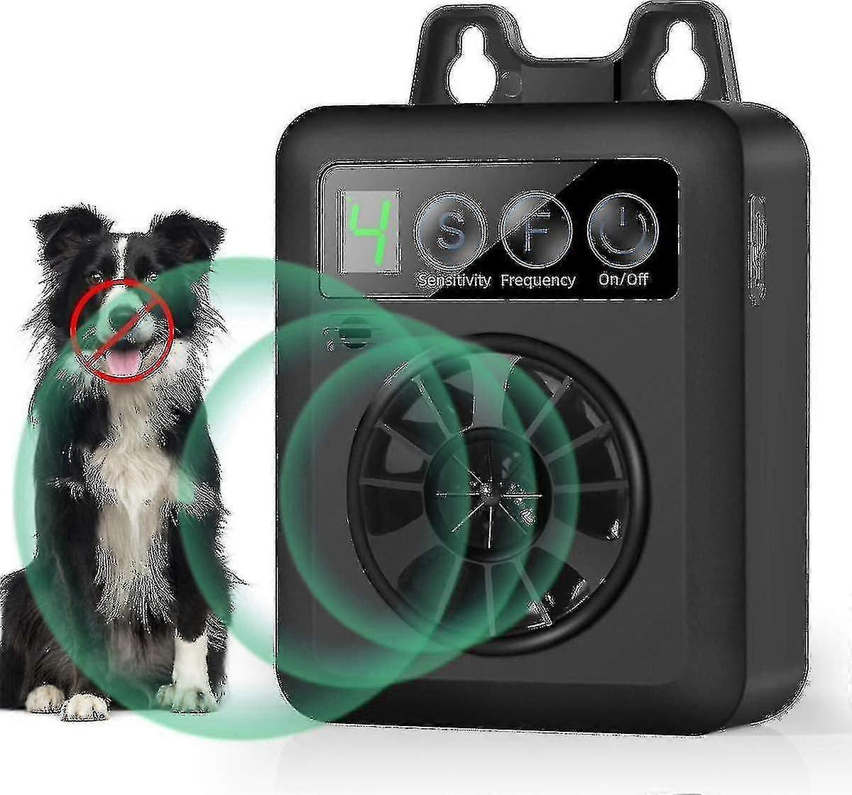 2024 Anti Barking Device,50ft Upgraded Dog Barking Control Device With 3 Adjustable Levels,rechargeable Ultrasonic Dog Bark Deterrent Pet Behavior Tra