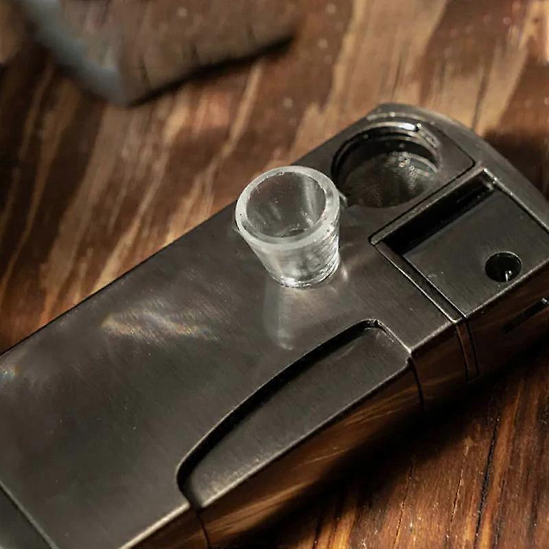 Side Pressure Ignition Fire Open Flame Lighter Inflatable Lighter