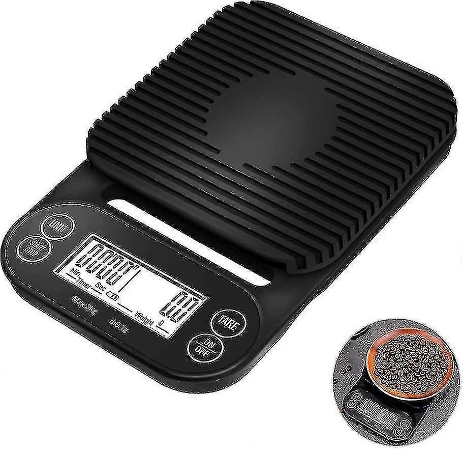3kg/0.1g Electronic Kitchen Scale With Led Display-h/dd