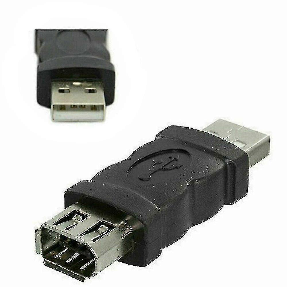 2024 ، فاير واير IEEE 1394 6 دبوس أنثى F إلى USB M ذكر كابل محول محول التوصيل