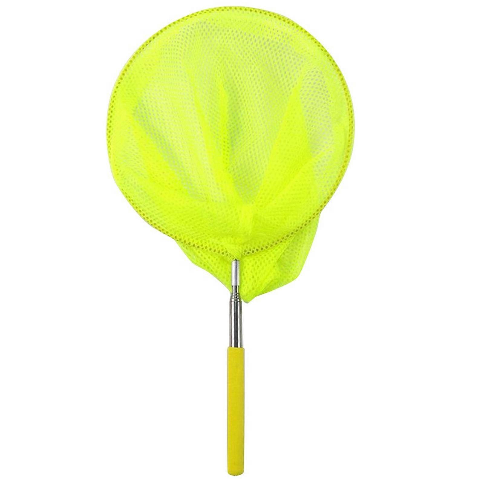 Kids Extendable Fishing Insect Net Telescopic Handle Toy Fishing Net 20cm