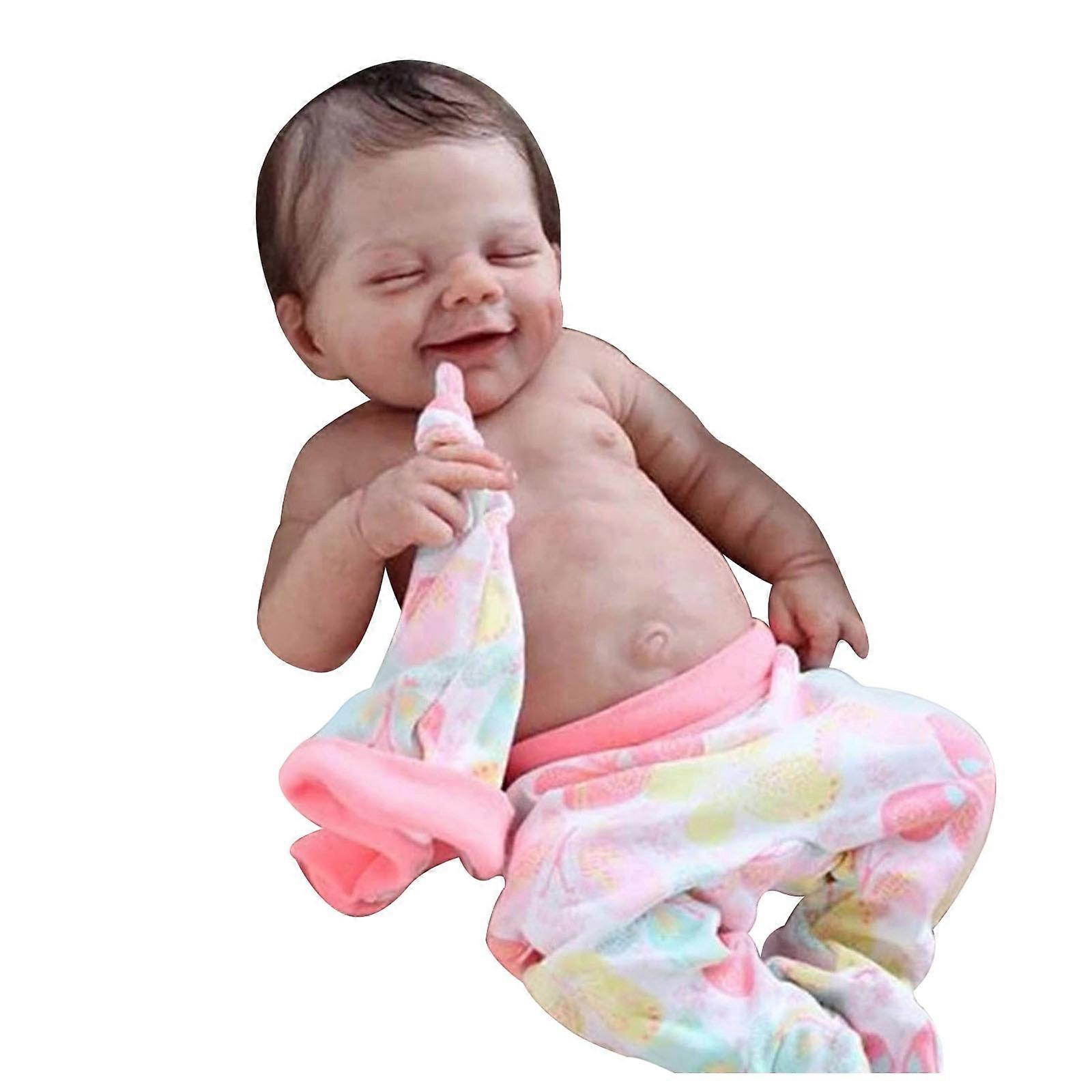 Jouets Silicagel Poupée Lavable Poupée Douce Mignonne Comme Un vrai Bébé Facile À