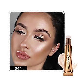 Highlighter Makeup & Blush Stick - Blush & Makeup. Cream Blush & Highlighter Makeup In Double Ended Stick. Makeup Highlighter & Color For Face