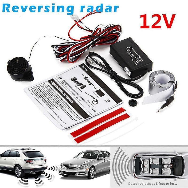 Cool Electromagnetic Car Parking Sensor Reversing Backup Radar Sensor Kit