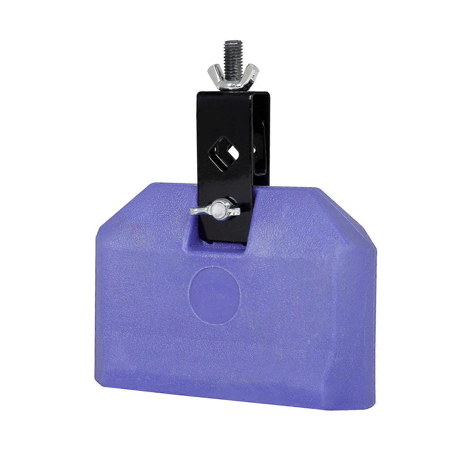 Cow Bell Noise Maker with Mallet Cowbell for Drum Set Percussion Instrument Music Education Tool for Cheering Alerting Sporting Events
