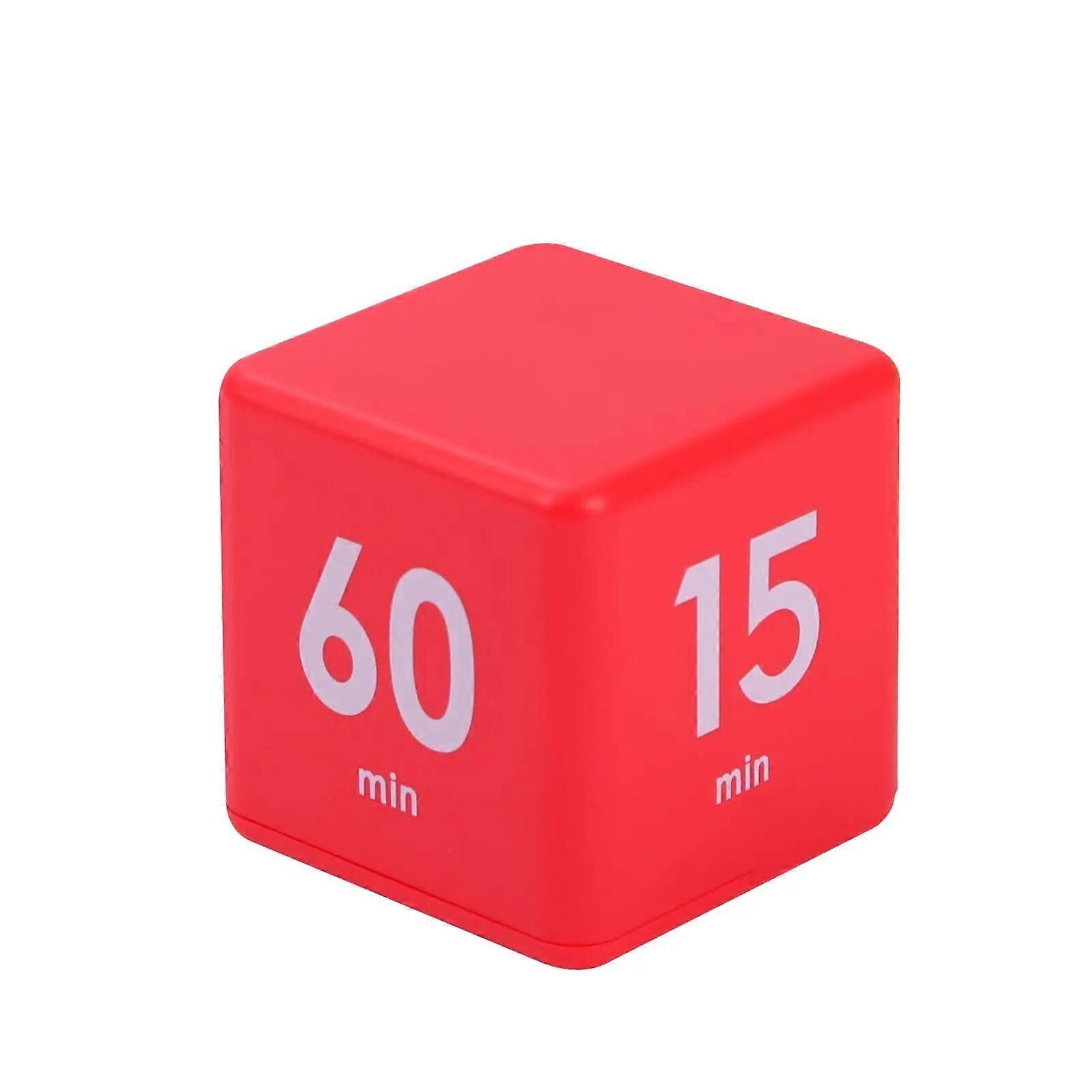 Gravity Sensor Rollover Timer For Set Time Reminder Kitchen Study Sport Office Time Management Tool Cube Countdown Timer